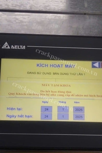 phá pass hmi delta