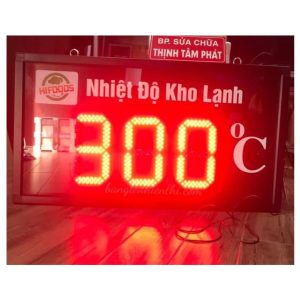 bảng led hiển thị nhiệt độ kho lạnh