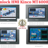 Unlock HMI Kinco MT4000 series