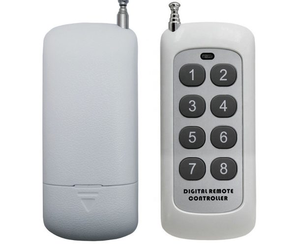 rf remote 433mhz 8-button