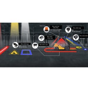 các loại đèn cảnh báo trên xe nâng