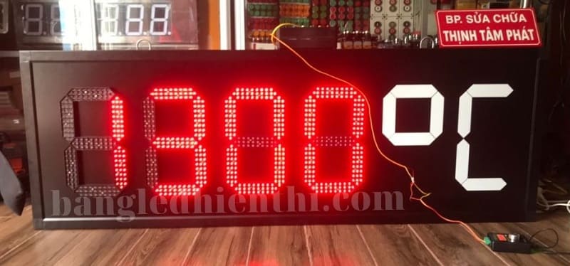 bảng led đo nhiệt độ bằng led matrix