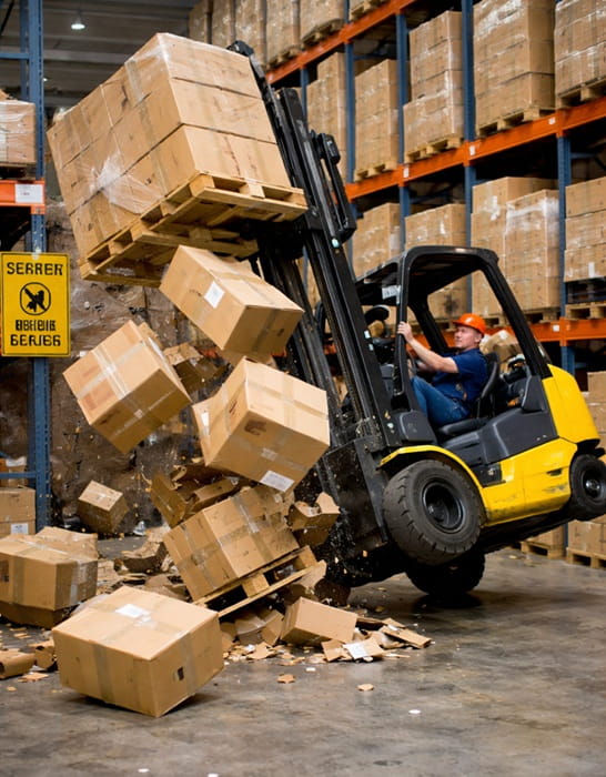 an toàn xe nâng hàng