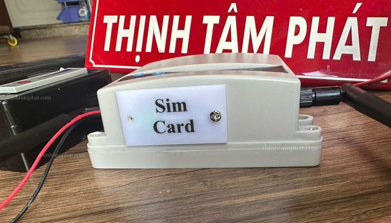 lắp sim điện thoại báo mất điện qua điện thoại