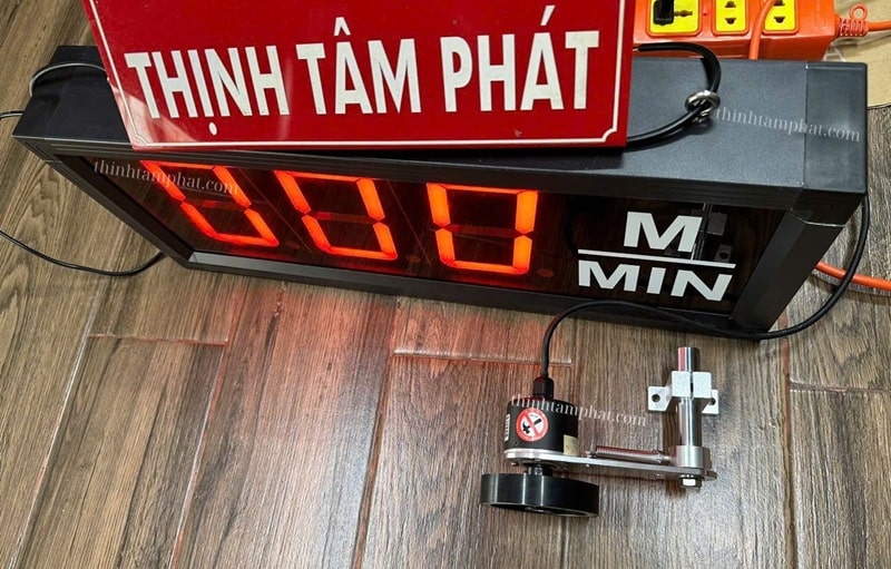 đo khoảng cách bằng encoder cao su
