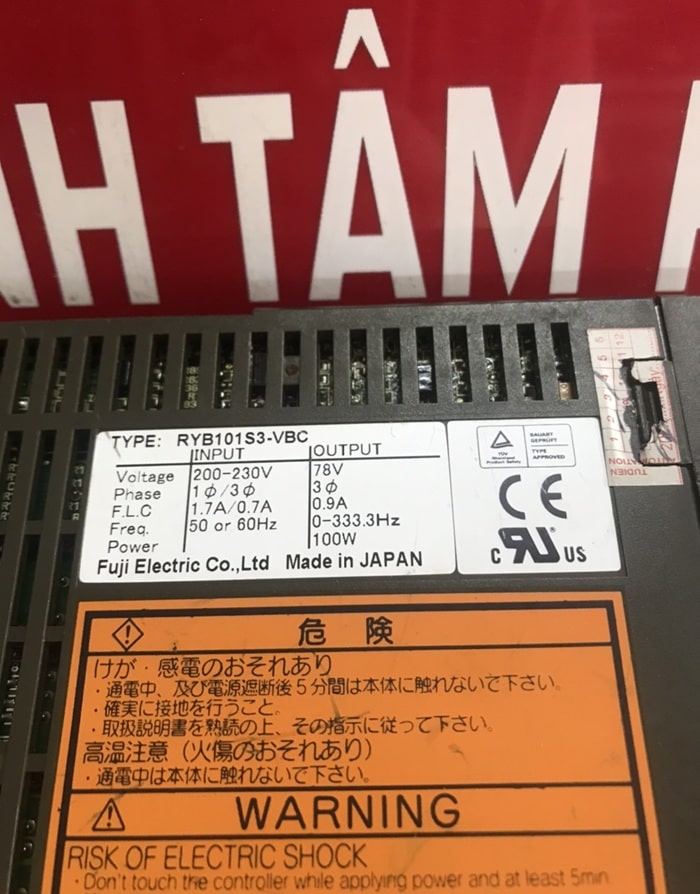 sửa fuji servo drive