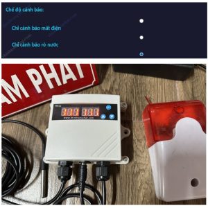 cảnh báo rò rỉ nước