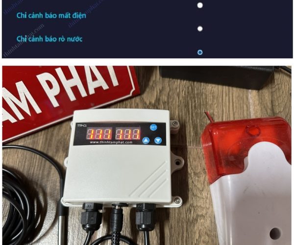 cảnh báo rò rỉ nước