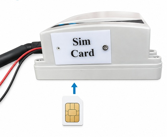 cảnh báo từ xa qua sms simcard