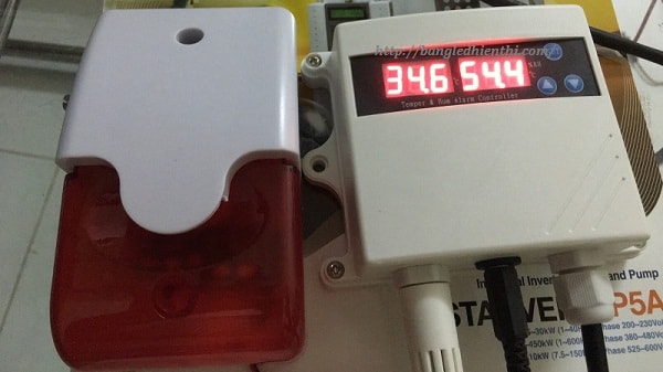 bộ điều khiển nhiệt độ độ ẩm Modbus RTU