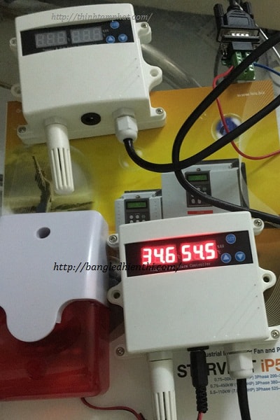 Thiết bị điều khiển nhiệt độ Modbus RTU