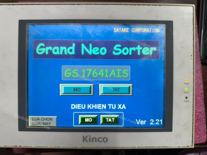 Sửa chữa HMI Kinco MT5420T lcd bị sọc đứng