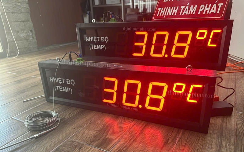 Bảng led đo nhiệt độ lò nung 4 inch