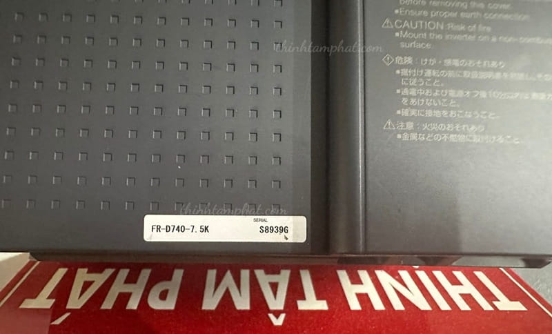 lỗi biến tần Mitsubishi FR-D740-7.5K