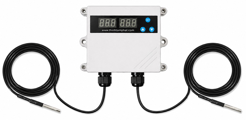 Cảnh báo nhiệt độ 2 tủ lạnh vacxin