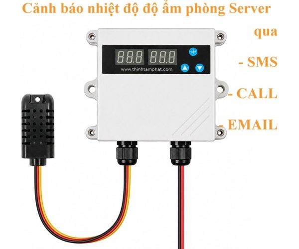 thiết bị cảnh báo nhiệt độ độ ẩm phòng IT
