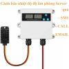 đồng hồ cảnh báo nhiệt độ độ ẩm phòng Server qua cuộc gọi, SMS và Email