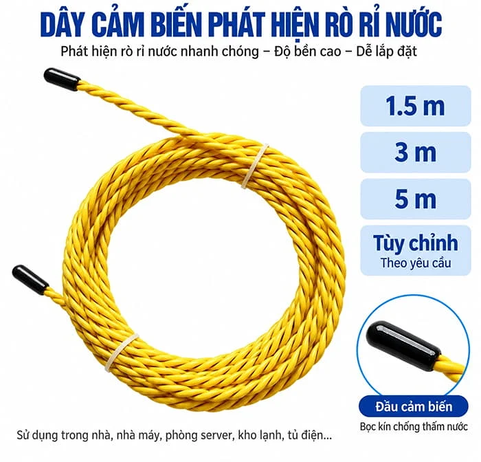 dây cảm biến rò rỉ nước