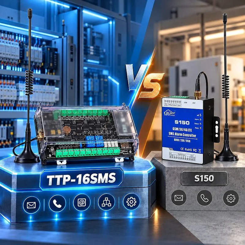Thiết bị cảnh báo sự cố máy và lưu lịch sử TTP-16SMS