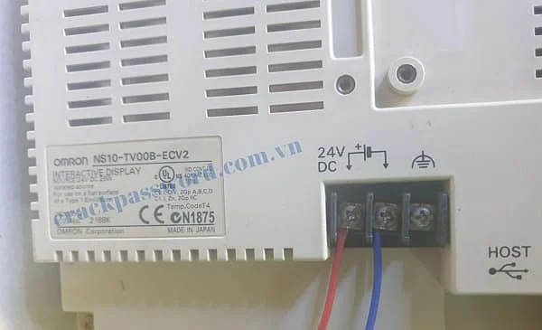 Unlock HMI Omron NS10-TV00B-ECV2 bị khóa chương trình