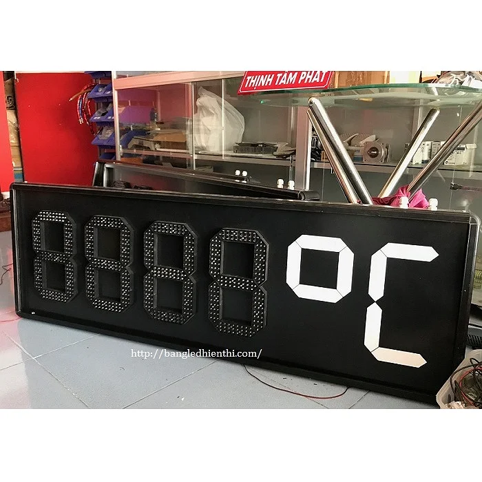 Bảng Led nhiệt độ kích thước lớn 12 inch