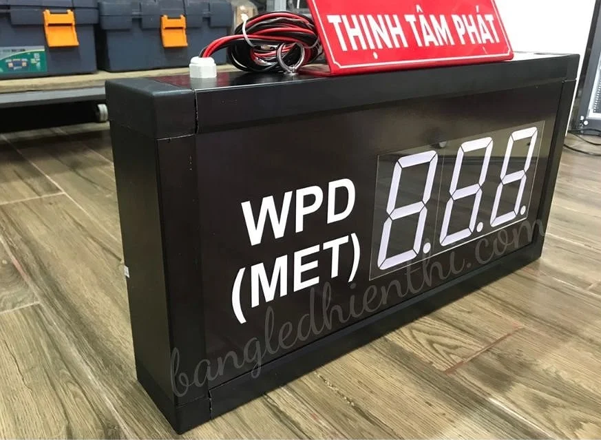 Bảng Led đo chiều dài nhận tín hiệu BCD kết nối ngõ ra PLC