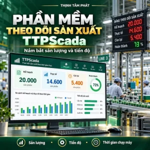 Phần mềm giám sát sản xuất IoT-TTP