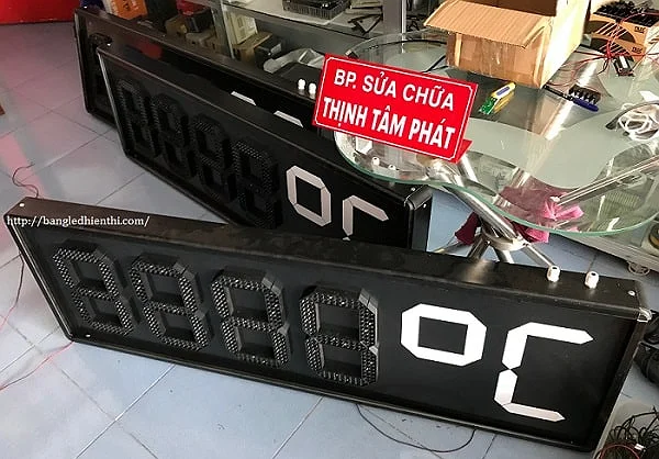 Bảng Led hiển thị nhiệt độ led 7 thanh